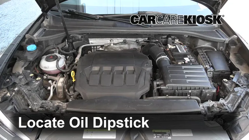 2020 Audi Q3 Premium Plus 2.0L 4 Cyl. Turbo Oil Check Oil Level